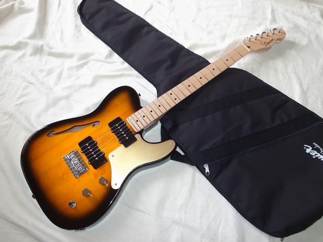 う*ゅ様 レア　Squier Cabronita テレキャスターシンライン　美品 う*ゅ様 レア Squier Cabronita テレキャスターシンライン 美品 - メルカリ